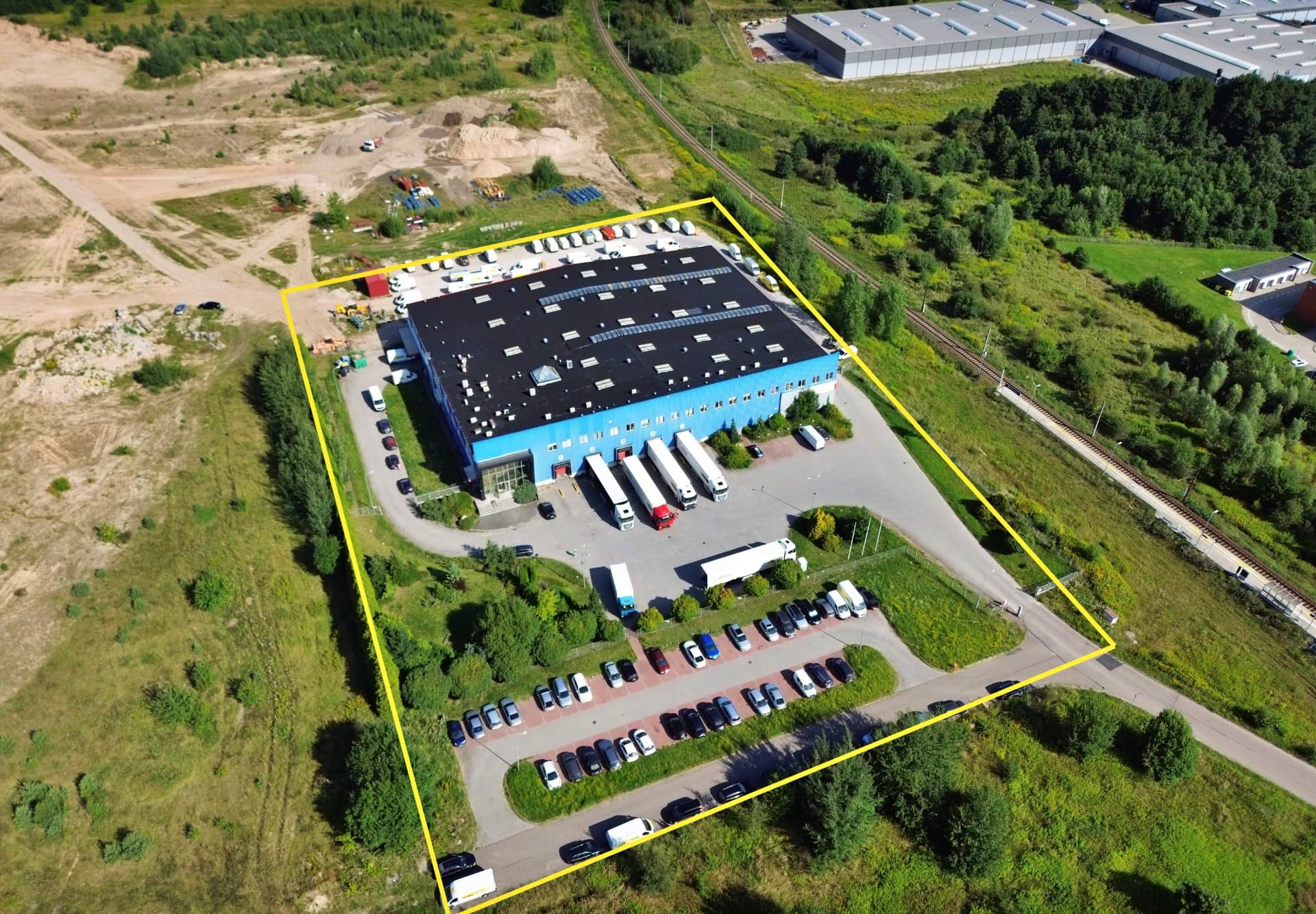 Hala na wynajem 4075 m2 - Słupsk Św. Klary z Asyżu