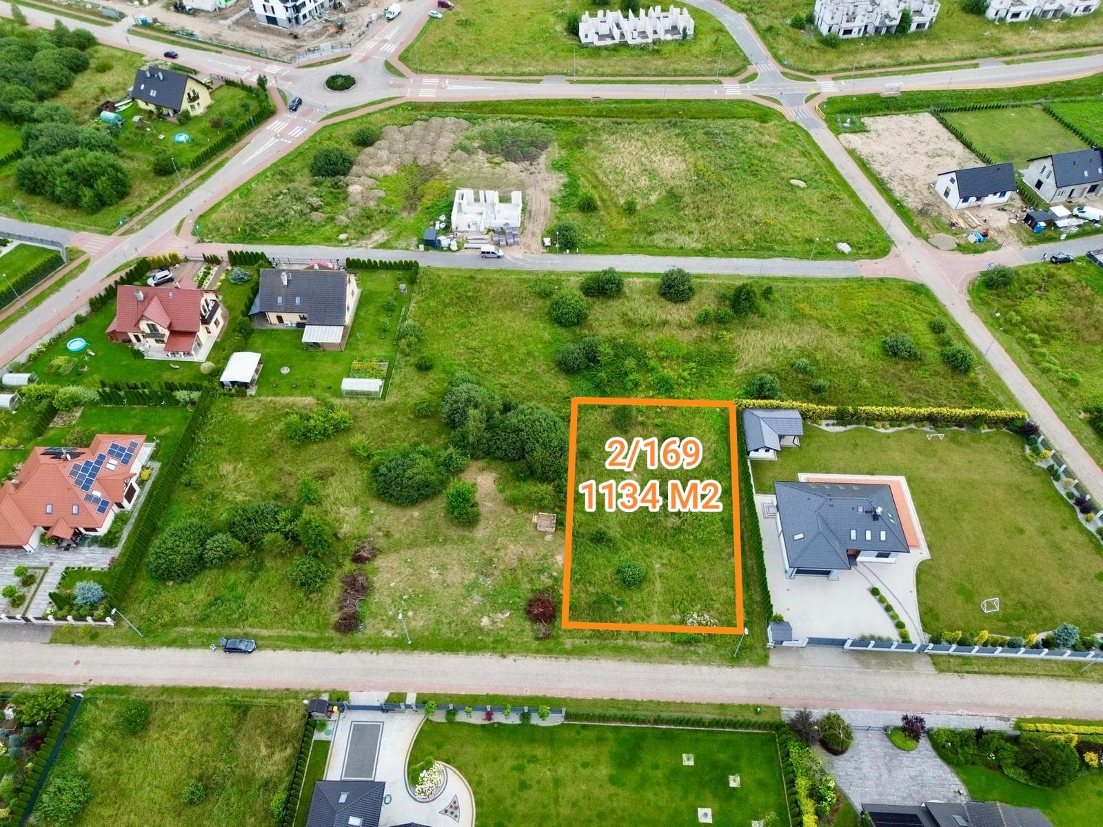 Działka budowlana osiedle Złoty Potok, Bydlino 7 km od Ustki 