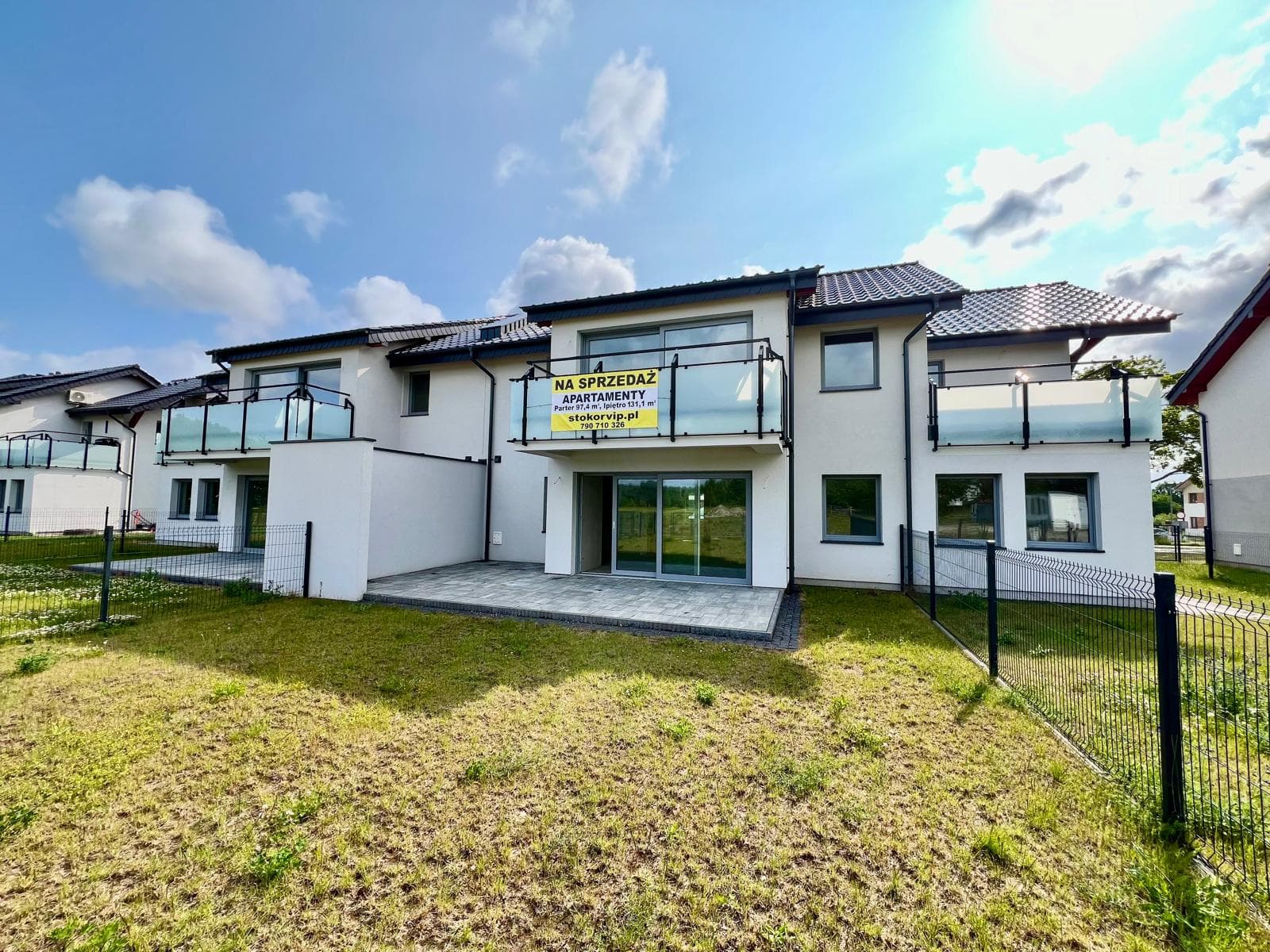 Apartament 97 m2 z ogródkiem 165 m2, 2 miejsca postojowe, kom lokatorska - Ustka
