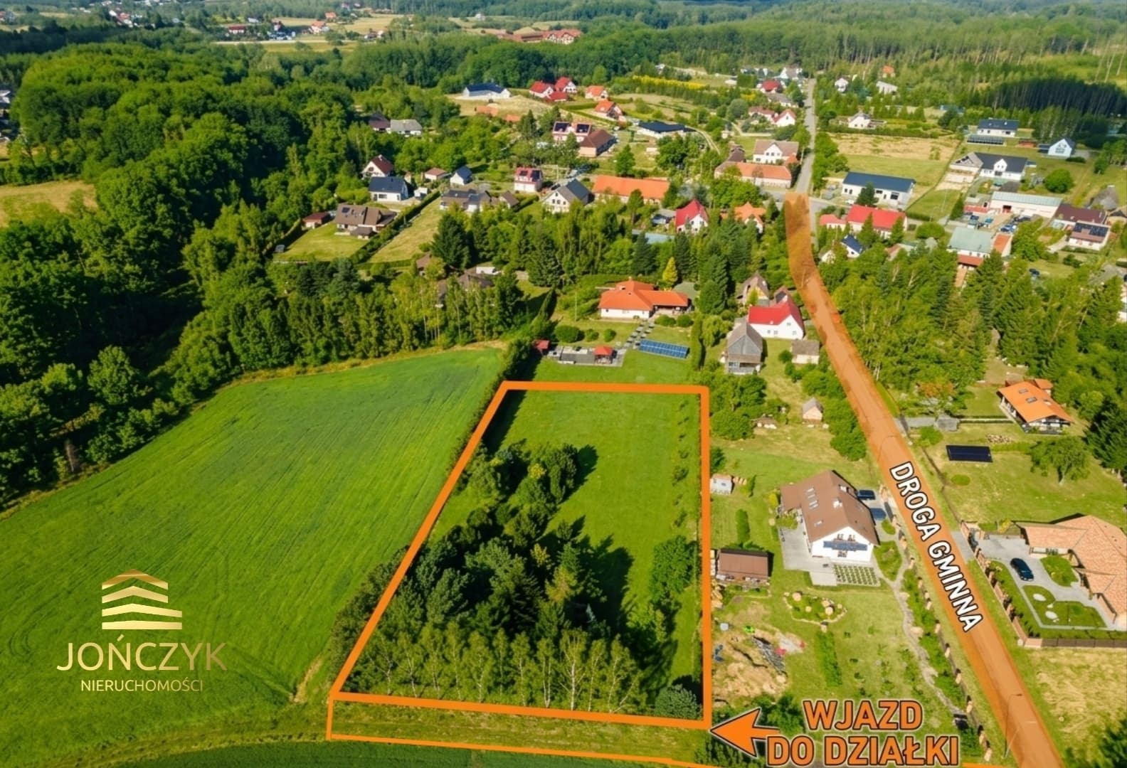 Działka Strzelinko blisko Doliny Charlotty